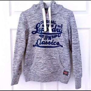 Original Vintage Superdry sweatshirt Hoodie XS women's